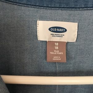 Old Navy denim dress